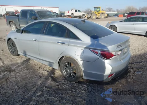 2015 Hyundai Sonata Hybrid Limited from USA, damaged, VIN KMHEC4A41FA119048